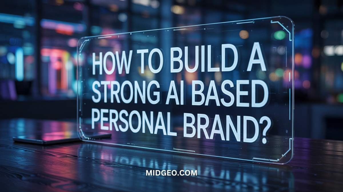 How To Build A Strong AI Based Personal Brand