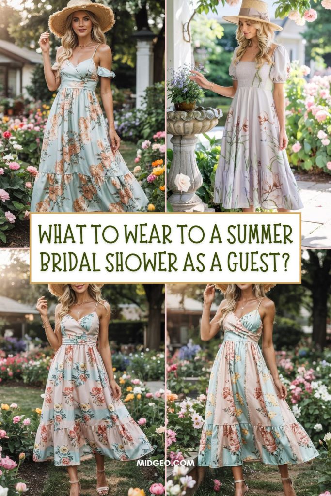 Top 10 Summer Bridal Shower Guest Outfits for 2025 2 What to Wear to a Summer Bridal Shower as a Guest