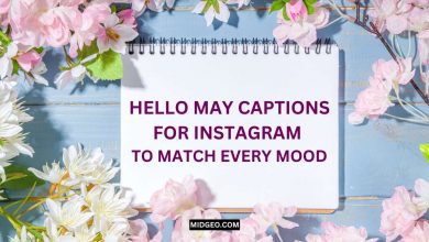 hello may captions for instagram to match every mood