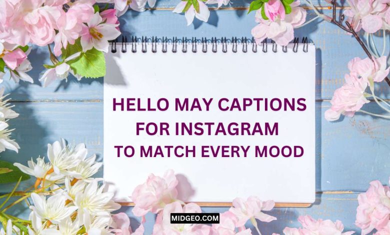 230 Hello May Captions for Instagram to Match Every Mood 1 hello may captions for instagram to match every mood