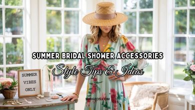 summer bridal shower accessories
