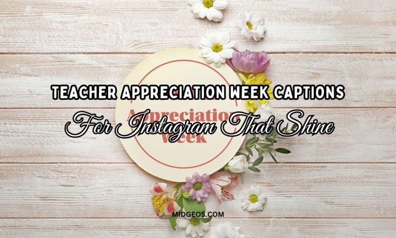160 Teacher Appreciation Week Captions For Instagram That Shine 1 teacher appreciation week captions for Instagram