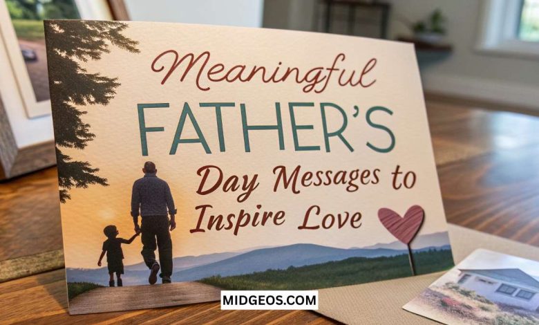Meaningful Father's Day Messages to Inspire Love 1 Meaningful Fathers Day Messages to Inspire Love