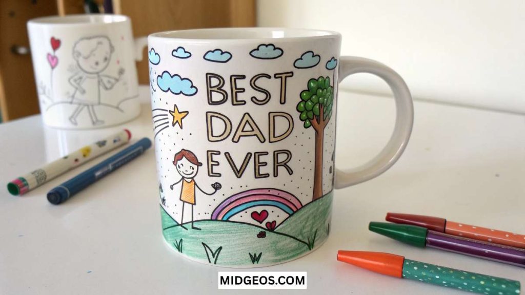 Father's Day Gifts Ideas from Kids He’ll Truly Treasure 5 Personalized Coffee Mug or Tumbler