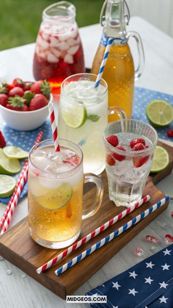 Refreshing Beverages for a 4th of July BBQ