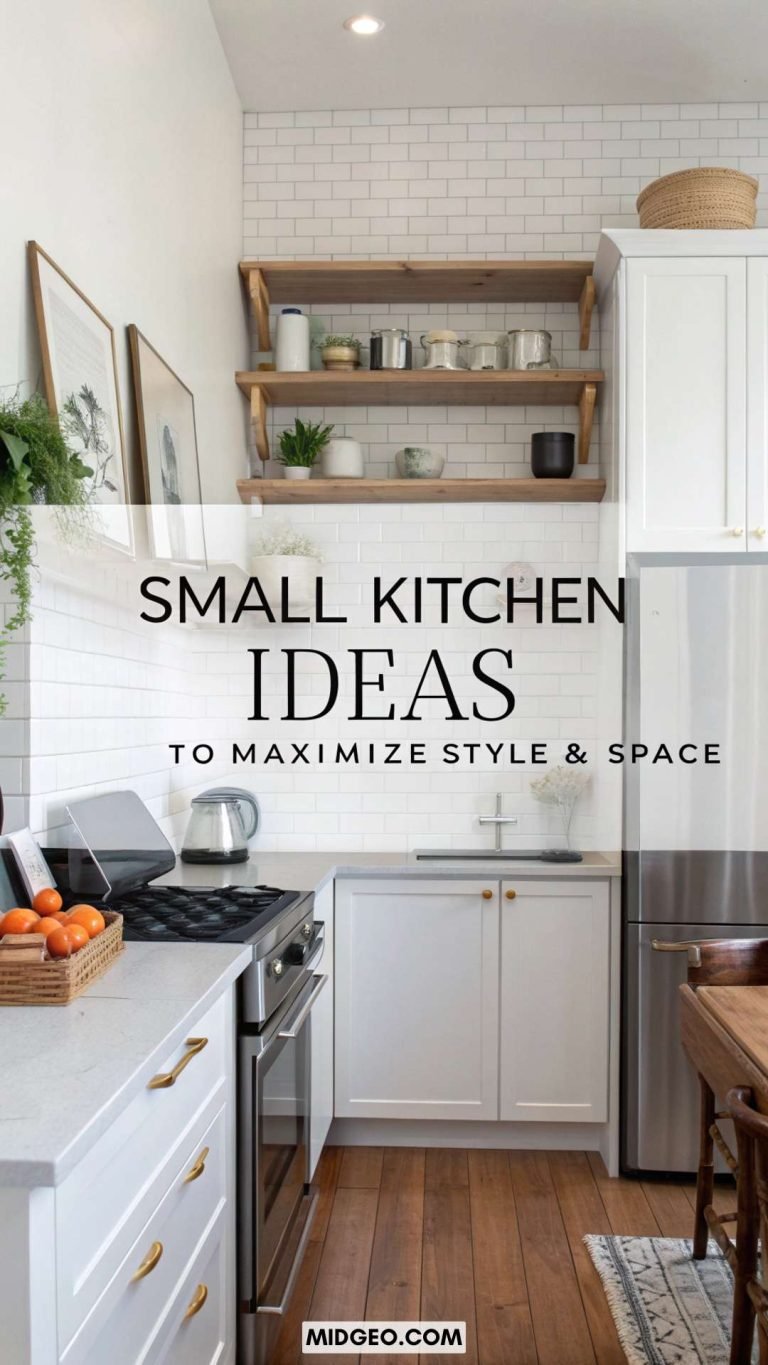 Brilliant Small Kitchen Ideas To Maximize Every Inch