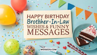 Happy Birthday Brother in Law Wishes & Funny Messages