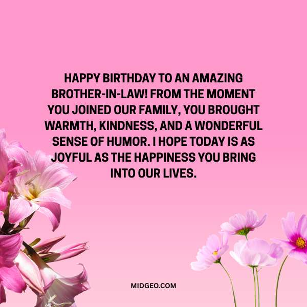 Happy Birthday Brother-in-Law Wishes & Funny Messages 3 Long Heart Touching Birthday Wishes for Brother in Law