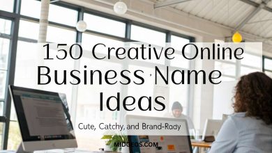 creative online business name ideas cute, catchy, and brand ready