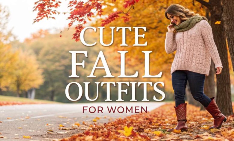 Cute Fall Outfits for Woman (2025): Cozy and Casual Looks You'll Love All Season! 1 cute fall outfits for woman