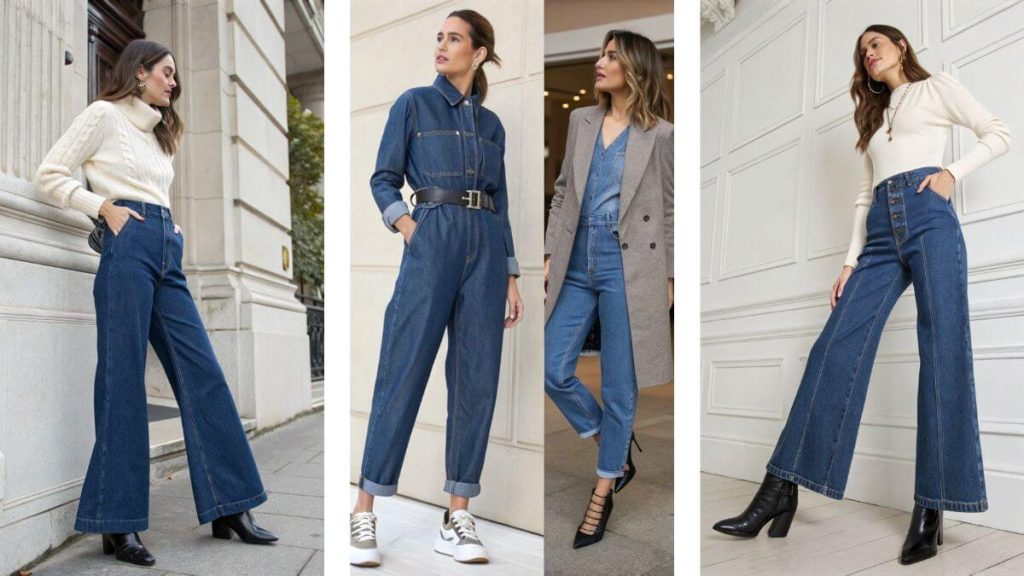Trendy Fall Outfits for Women (2025): Classy Styles to Elevate Your Autumn Wardrobe 3 trendy fall outfits for women Trendy Denim Outfits (1)