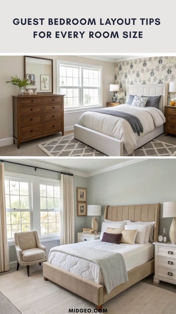 Guest Bedroom Ideas (2025): Cozy, Stylish, and Budget-Friendly Transformations You Can Try Today 2 Guest Bedroom Layout Tips for Every Room Size
