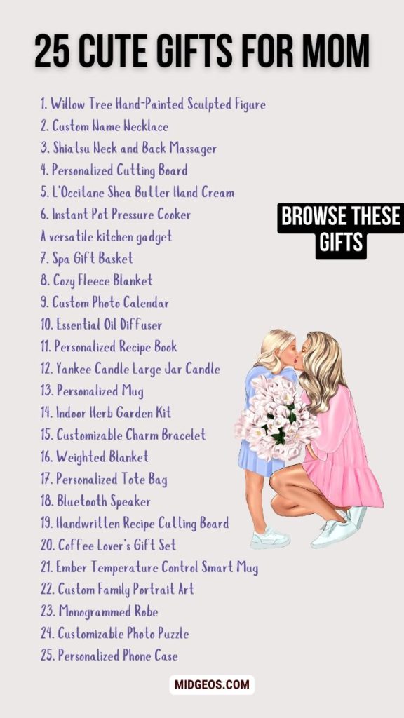 50+ Super Cute Gifts for Mom: The Ultimate Guide to Spoiling Her 2 50 Cute Gift Ideas for Mom, Best Gift Ideas for Mom, Mom Gift Ideas, Gift Guide, Gift for Her