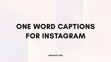 One Word Captions for Instagram