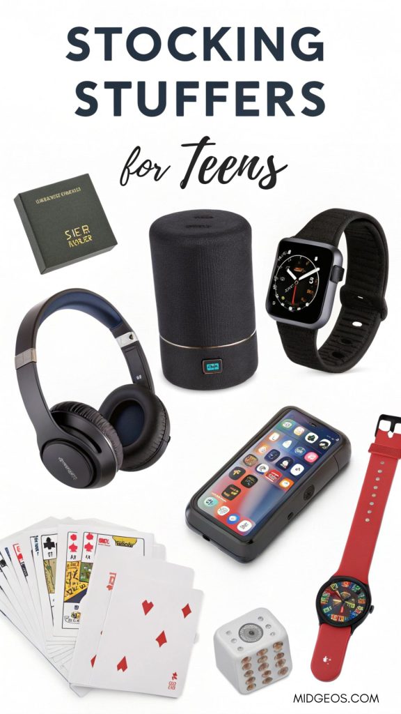 25+ Stocking Stuffers for Teens 2025: Cute, Cheap & Creative Ideas They’ll Actually Love 2 Tech & Entertainment Stocking Stuffers for teens