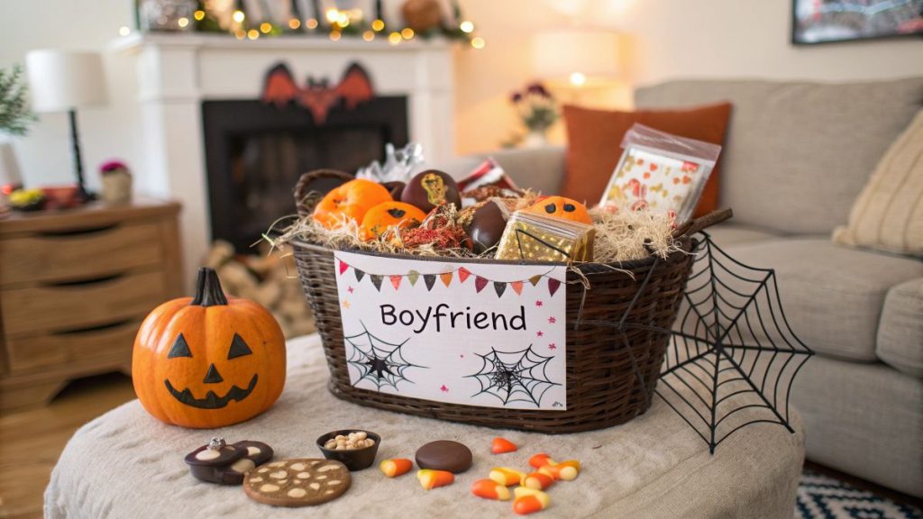 15+ Boo Basket Ideas for Boyfriend to Make Him Smile This Halloween 2025 2 boo basket ideas for boyfriend filled with Halloween treats and gifts