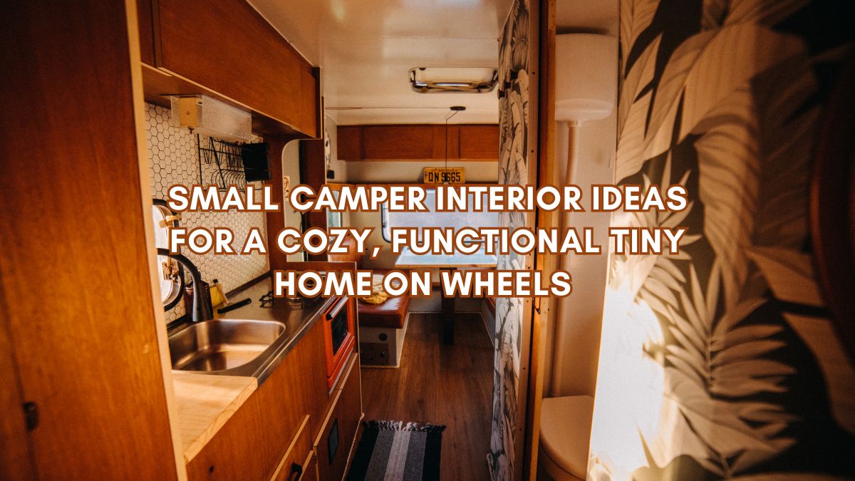 Photo inspiration: Picture Idea: 35 Small Camper Interior Ideas For A Cozy Functional Tiny