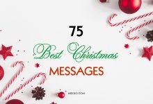 Warm holiday card with elegant Christmas greetings and festive lights