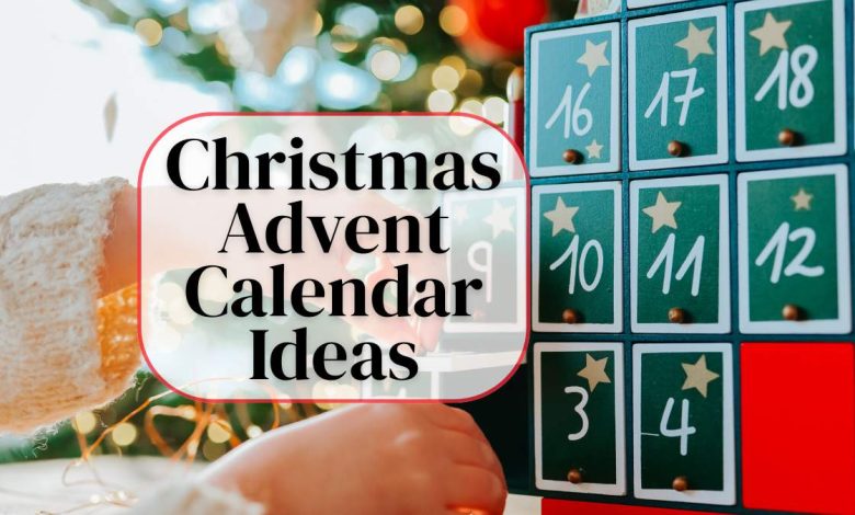 Christmas advent calendar ideas