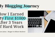 My Blogging Journey minara jahan