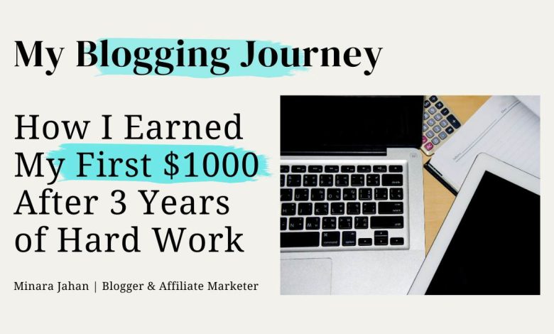My Blogging Journey minara jahan