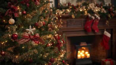 Retro Christmas Aesthetic Holiday Decor ideas