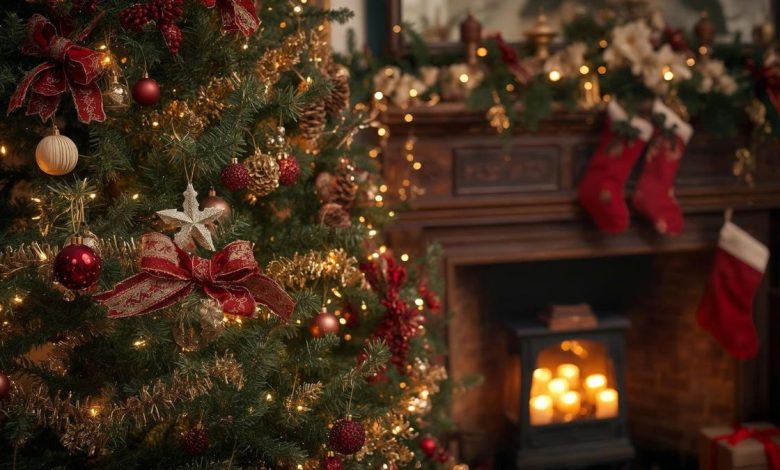 Retro Christmas Aesthetic Holiday Decor ideas