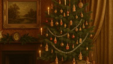 Victorian Christmas Decorations Ideas to Bring Vintage Magic Into Your Home (2025 Edition) 5 Victorian Christmas Decorations Vintage Christmas Tree and Antique Holiday Decor