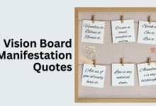 Vision Board Manifestation Quotes