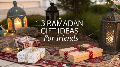 13 Ramadan Gift Ideas For Friends including handmade gifts, Islamic décor, and thoughtful Ramadan presents for loved ones