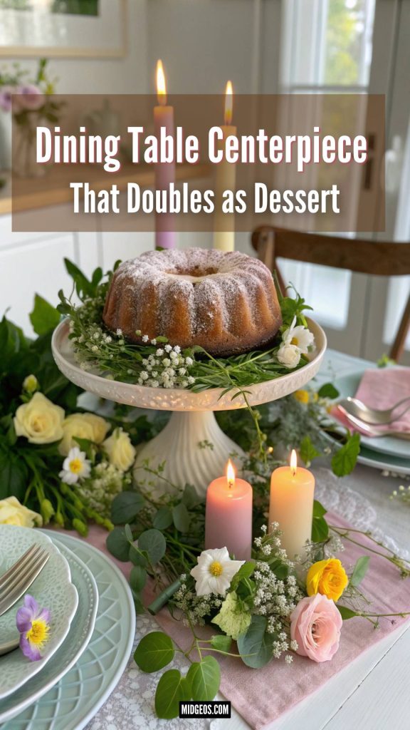 13 Easter Table Decorations Ideas to Create a Stunning Spring Tablescape Everyone Will Love in 2026 5 Dining Table Centerpiece That Doubles as Dessert