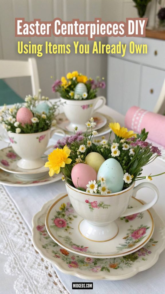 13 Easter Table Decorations Ideas to Create a Stunning Spring Tablescape Everyone Will Love in 2026 4 Easter Centerpieces DIY Using Items You Already Own