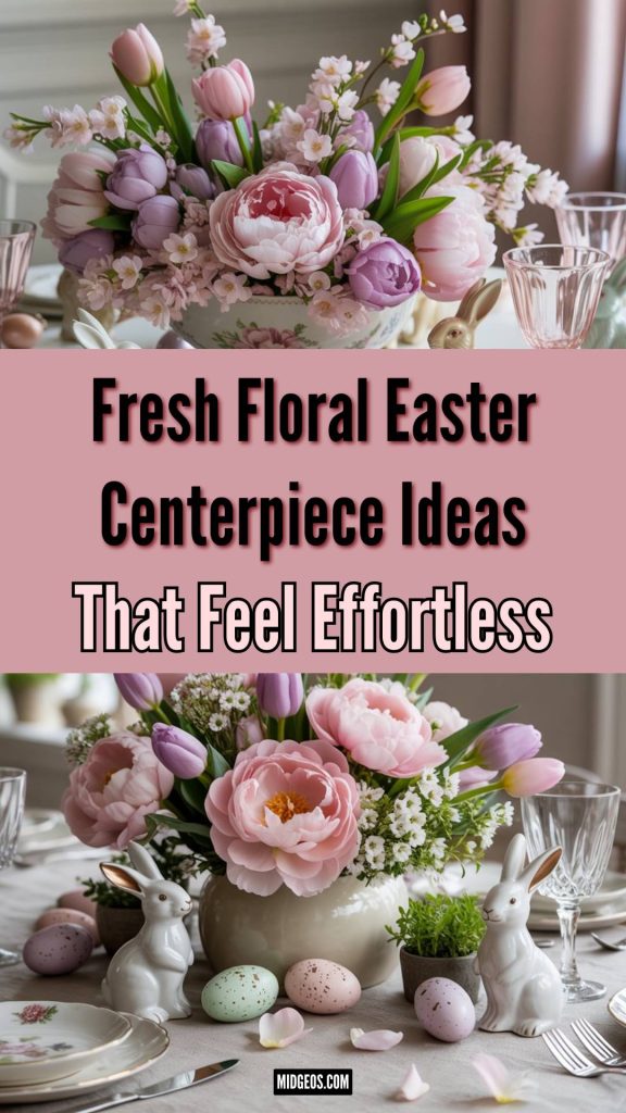 13 Easter Table Decorations Ideas to Create a Stunning Spring Tablescape Everyone Will Love in 2026 3 Fresh Floral Easter Centerpiece Ideas That Feel Effortless