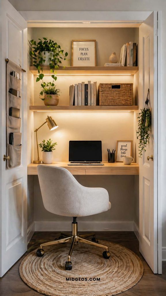 Closet Office Ideas That Turn Small Spaces Into Work Zones