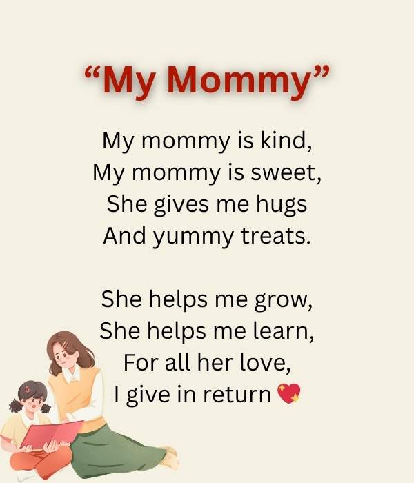 Mothers Day Poems From Kids