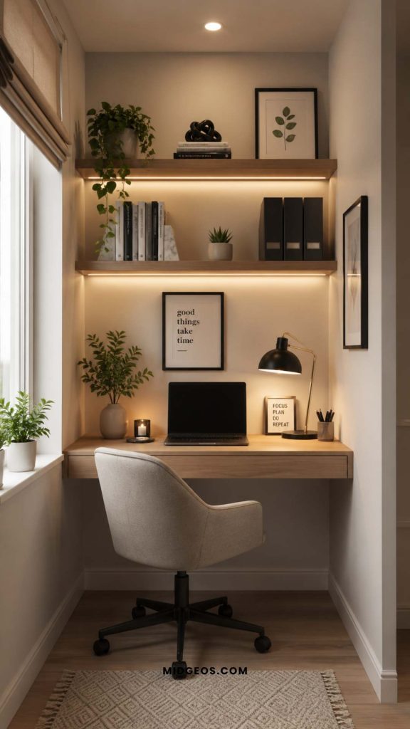 Small Modern Home Office Ideas That Maximize Space Style