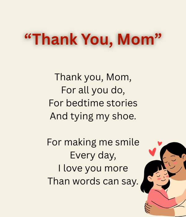 Thank You Mom