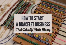 how to start a bracelet business with no money