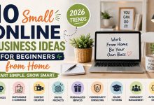 10 small online business ideas for beginners from home