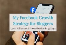 My Facebook Growth Strategy for Bloggers