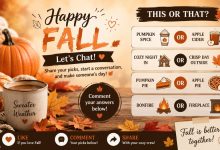 fall interactive posts facebook