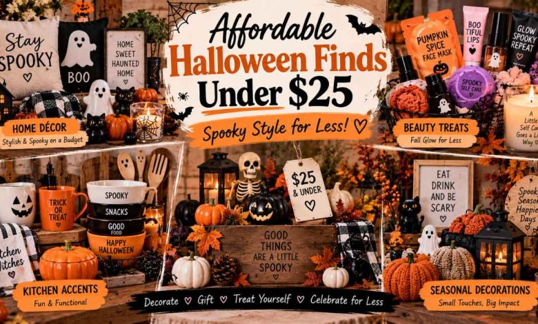 Affordable Halloween finds under $25