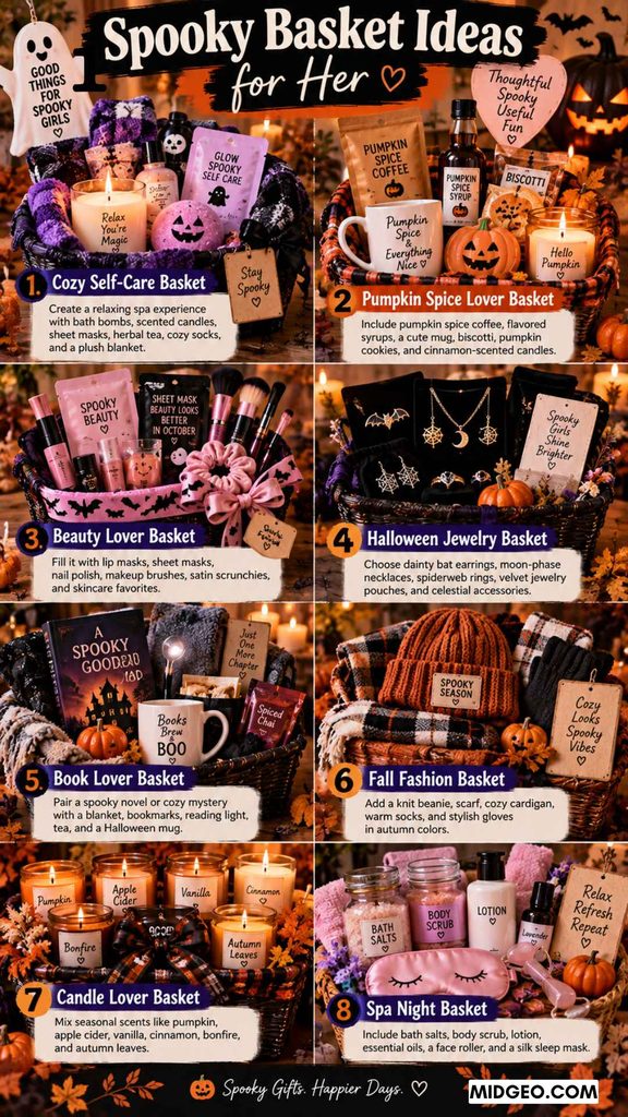 Spooky Basket Ideas for Her