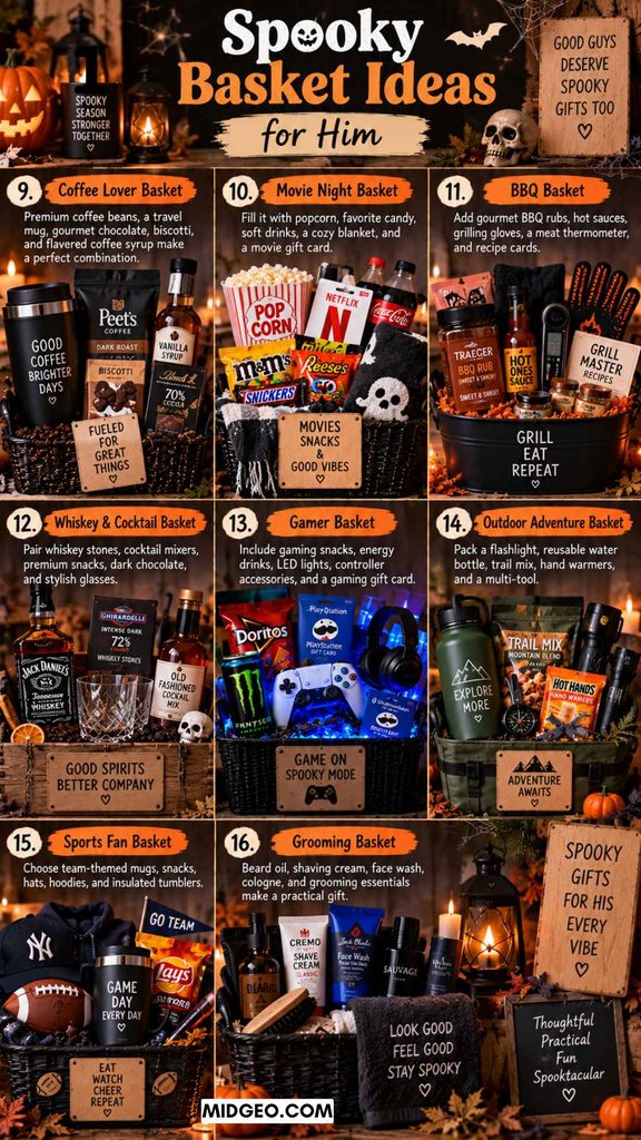 Spooky Basket Ideas for Him