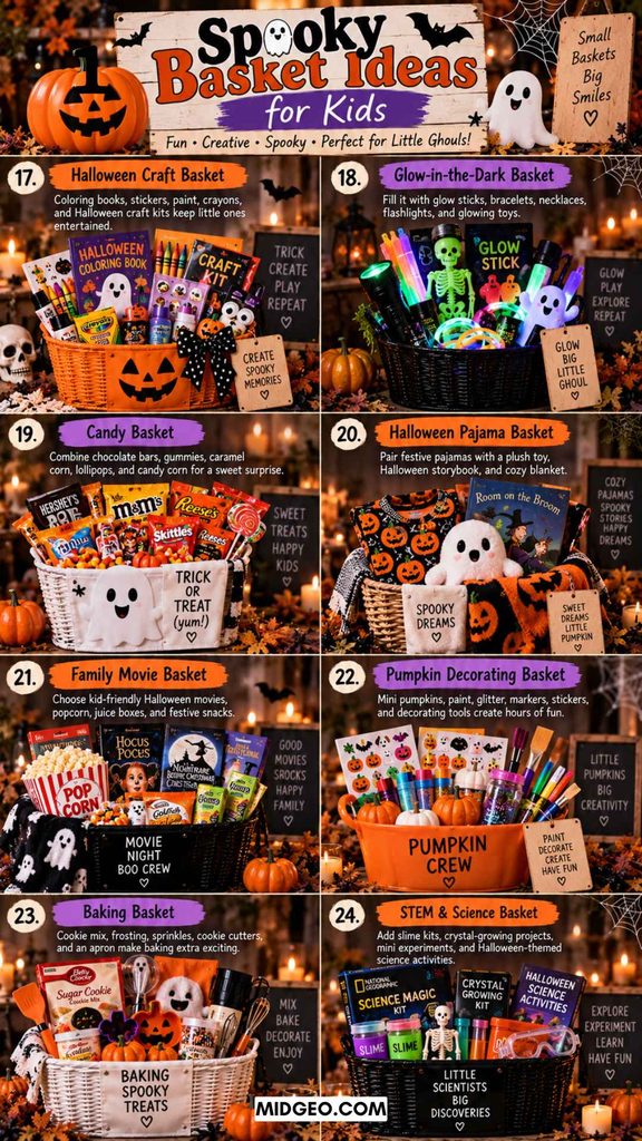 Spooky Basket Ideas for Kids