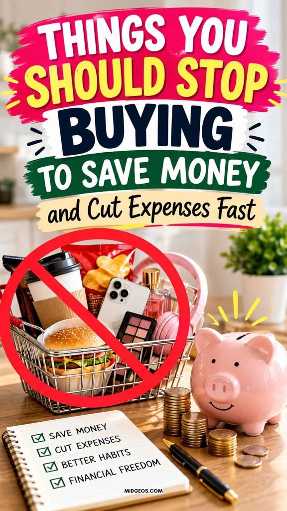 things you should stop buying to save money