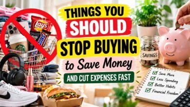 10 Things You Should Stop Buying to Save Money Fast (Simple Habits That Work in 2026) 4 things you should stop buying to save money and cut expenses fast