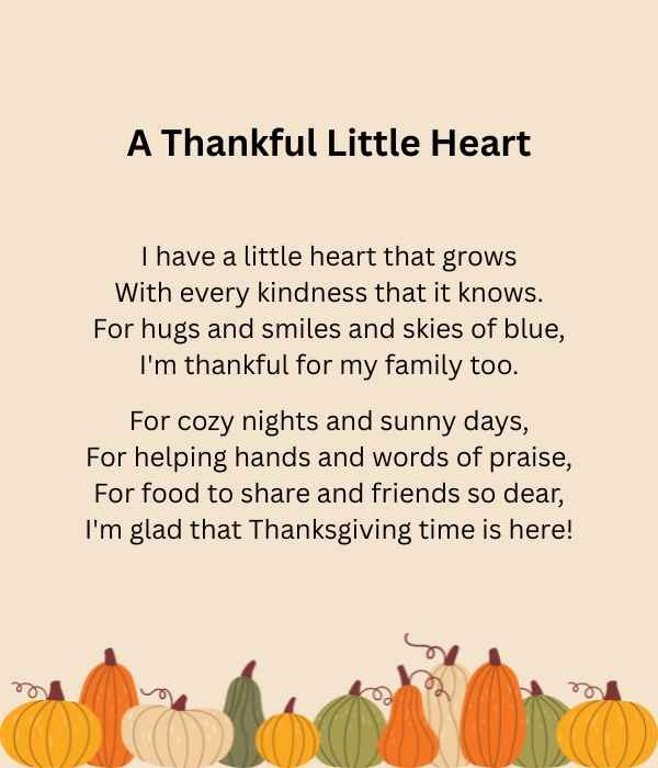 A Thankful Little Heart