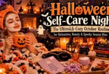 Halloween Self Care Night The Ultimate Cozy October Routine for Relaxation