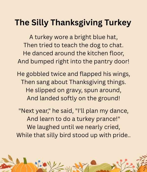 The Silly Thanksgiving Turkey